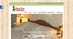 Desktop Screenshot of cherrytreesholidayflats.co.uk